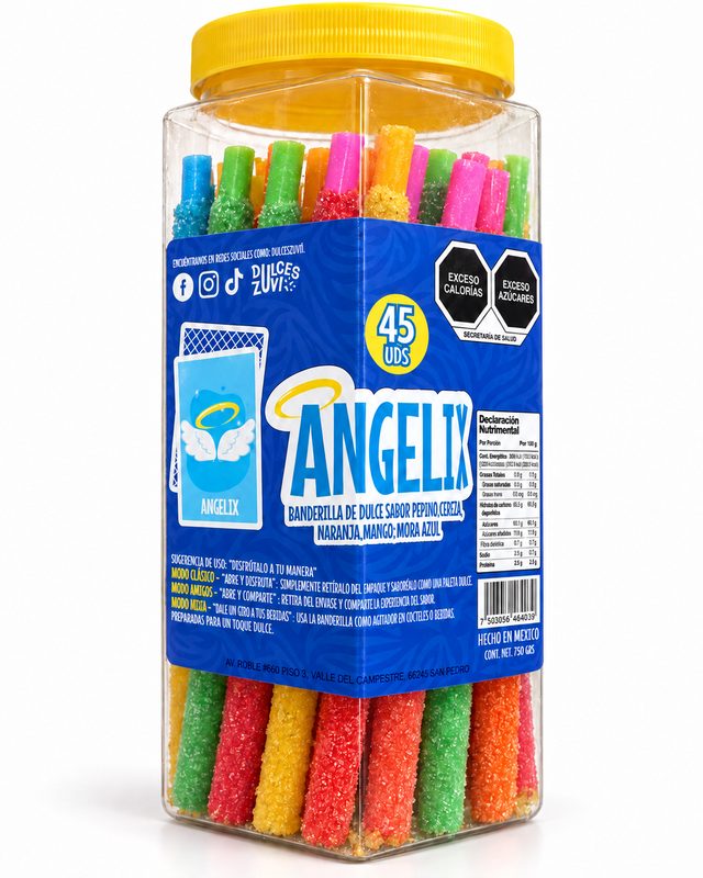 Angelix pajilla dulce acidita vitrolero 45 unidades